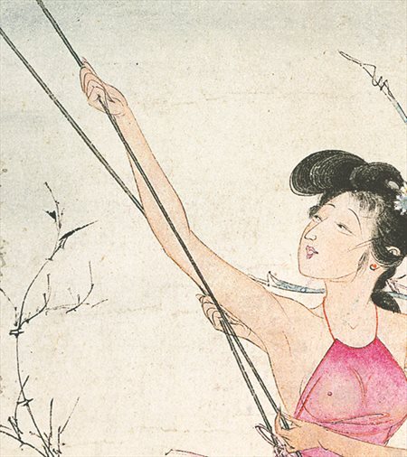 临湘-胡也佛的仕女画和最知名的金瓶梅秘戏图
